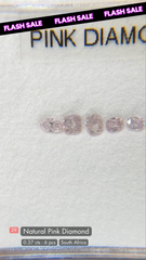 Pink diamond deal (0.37 cts