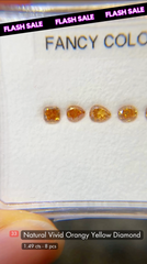 Orange diamond deal (1.49 cts)