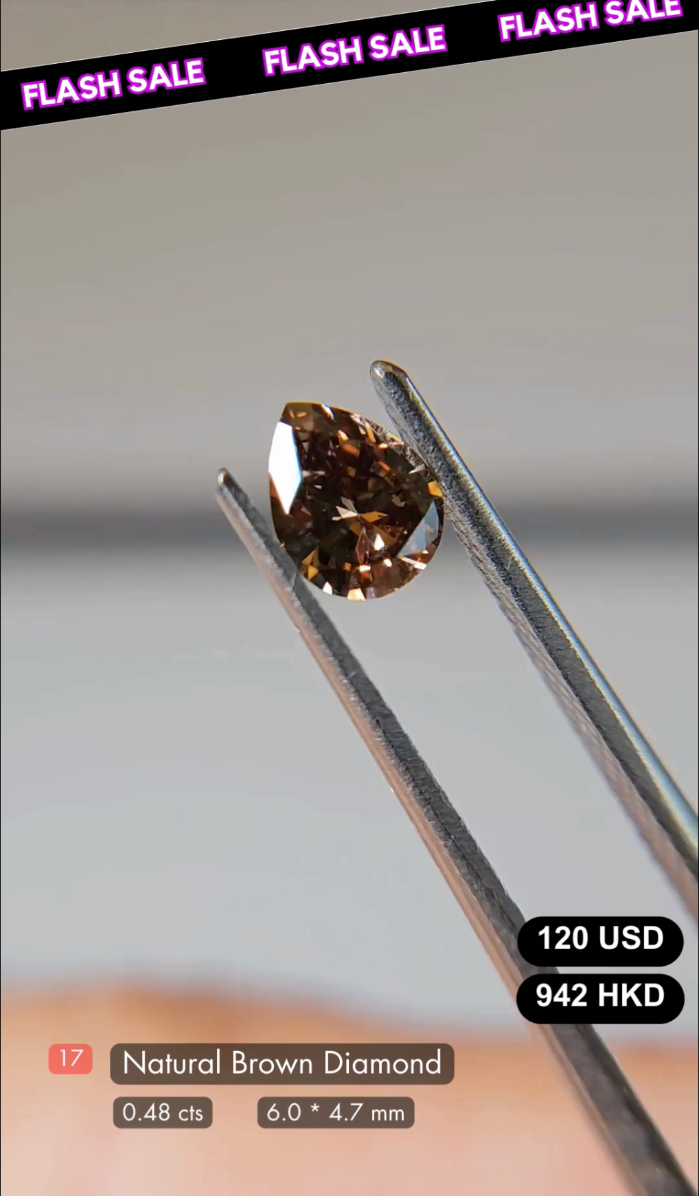 Brown Diamond Deal (0.48 cts)