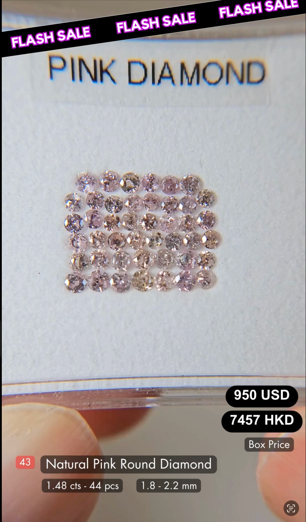 Pink Diamond Deal (1.48 cts)