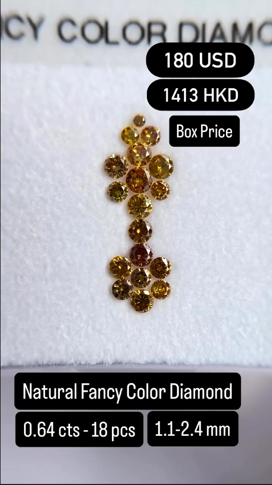 Natural Fancy Color Diamond Deal (0.64 cts)