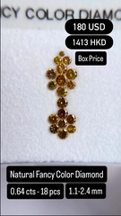 Natural Fancy Color Diamond Deal (0.64 cts)