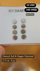 Natural Salt & Pepper Diamond Deal (2.73 cts)