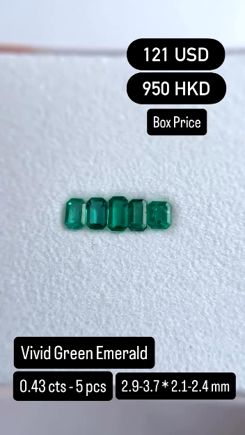 Vivid Green Emerald Deal (0.43 cts)