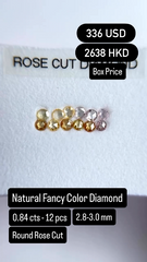 Natural Rose Cut Diamond Deal (0.84 cts)