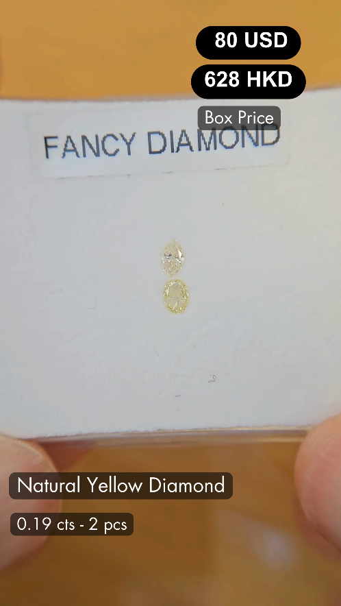 Natural Yellow Diamond Deal (0.19 cts)
