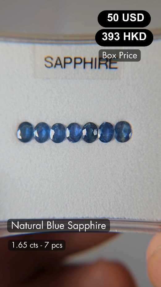 Natural Blue Sapphire Deal (1.65 cts)