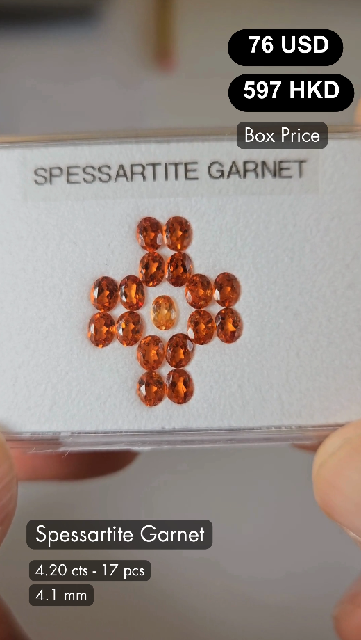 Spessartite Garnet Deal (4.20 cts)
