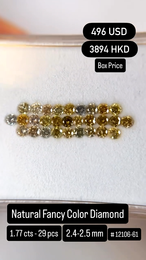 Natural Fancy Color Diamond Deal (1.77 cts)