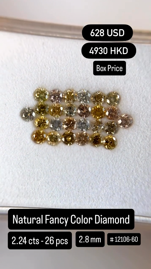 Natural Fancy Color Diamond Deal (2.24 cts)