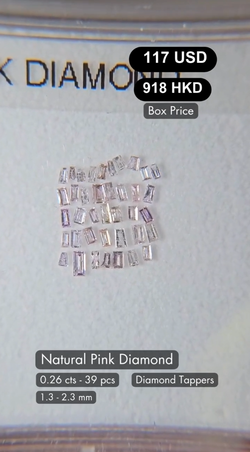 Natural Pink Diamond Deal (0.26 cts)