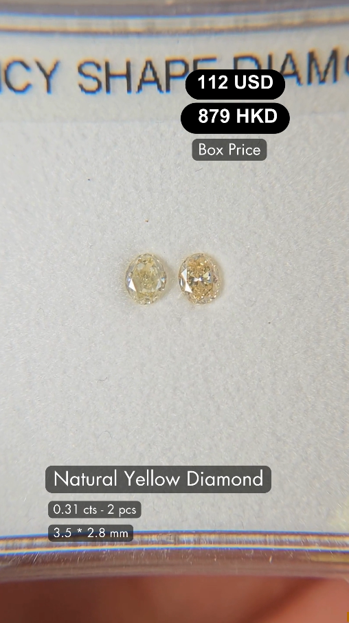 Natural Yellow Diamond Deal (0.31 cts)