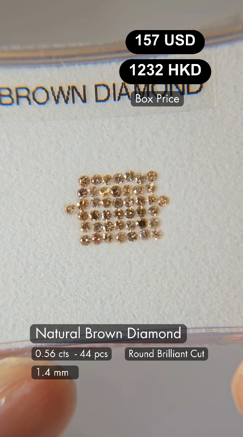 Natural Brown Diamond Deal (0.56 cts)