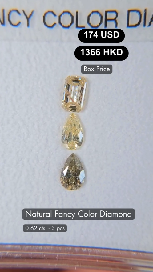 Natural Fancy Color Diamond Deal (0.62 cts)