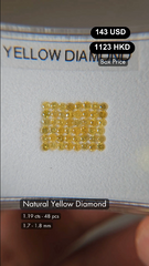 Natural Yellow Diamond Deal (1.19 cts)