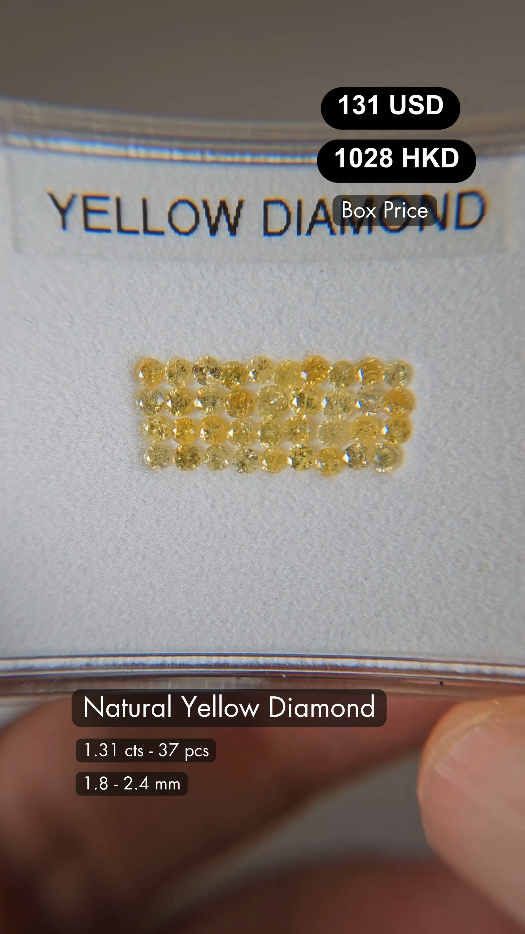 Natural Yellow Diamond Deal (1.31 cts)