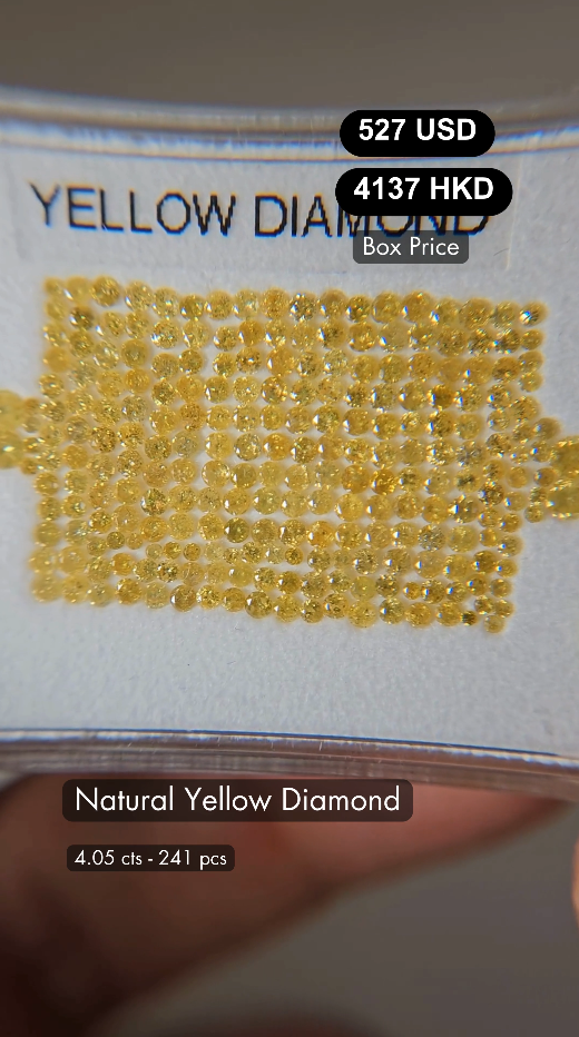 Natural Yellow Diamond Deal (4.05 cts)