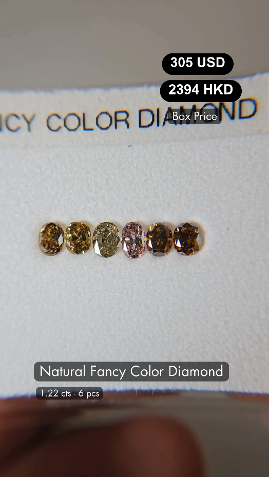 Natural Fancy Color Diamond Deal (1.22 cts)