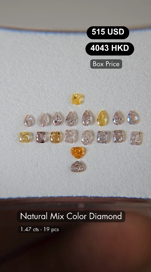 Natural Mix Color Diamond Deal (1.47 cts)