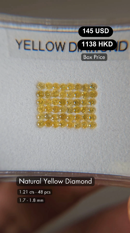 Natural Yellow Diamond Deal (1.21 cts)