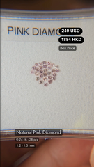 Natural Pink Diamond Deal (0.24 cts)