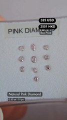 Natural Pink Diamond Deal (0.50 cts)