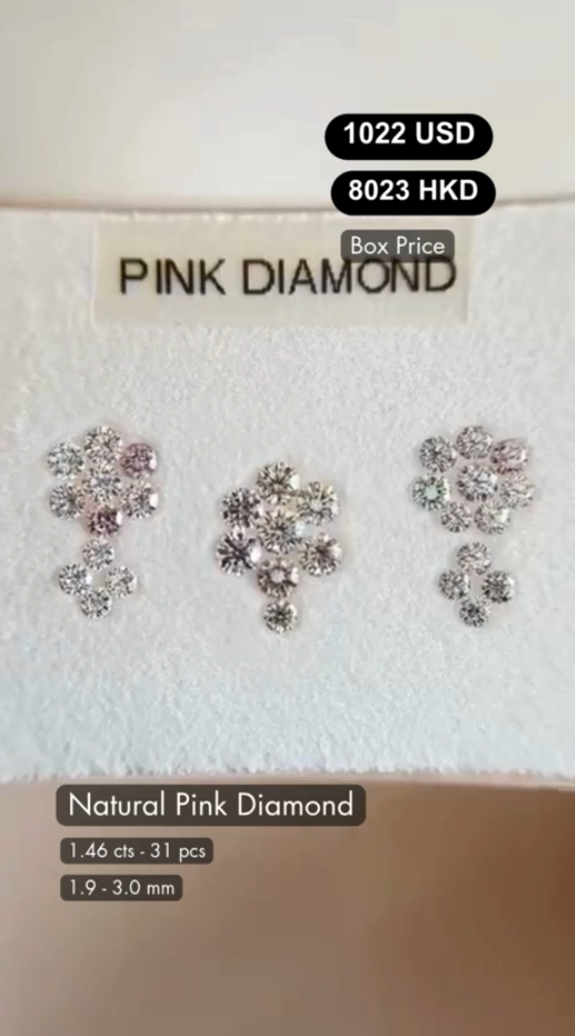 Natural Pink Diamond Deal (1.46 cts)