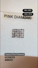 Natural Pink Diamond Deal (0.38 cts)