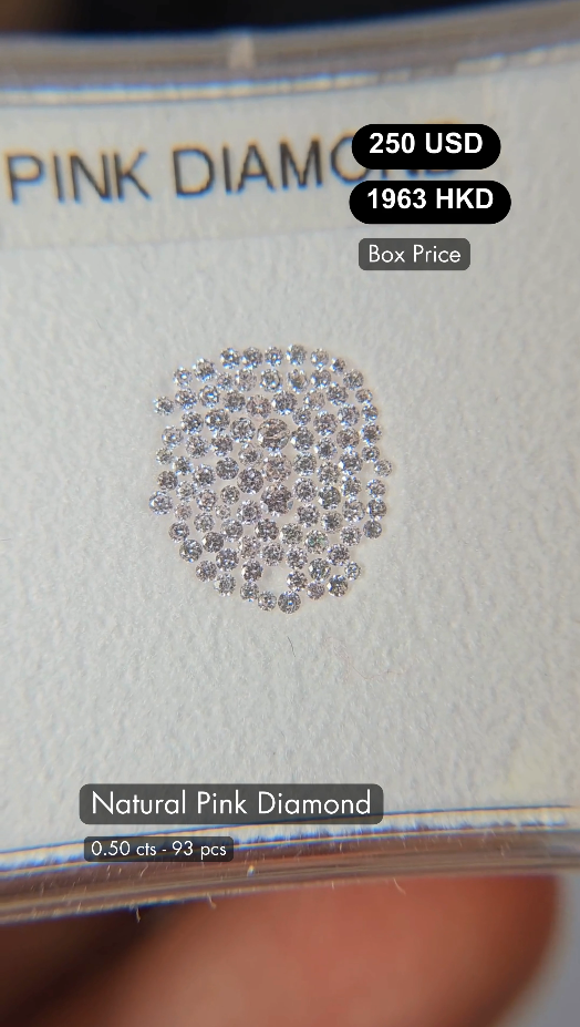 Natural Pink Diamond Deal (0.50 cts)