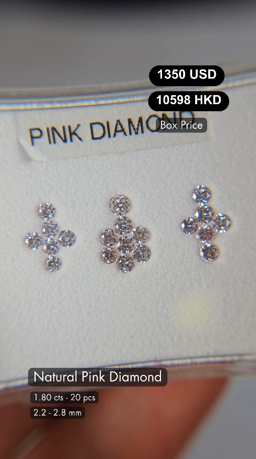 Natural Pink Diamond Deal (1.80 cts)