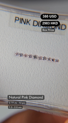 Natural Pink Diamond Deal (0.19 cts)