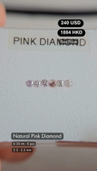 Natural Pink Diamond Deal (0.30 cts)