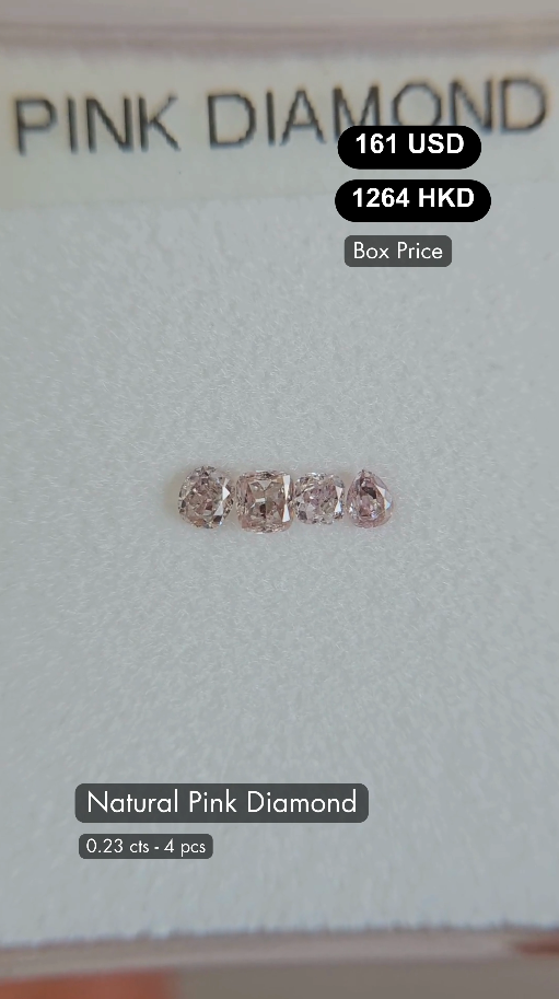 Natural Pink Diamond Deal (0.23 cts)