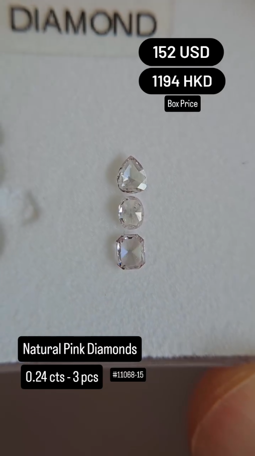 Natural Pink Diamond Deal (0.24 cts)
