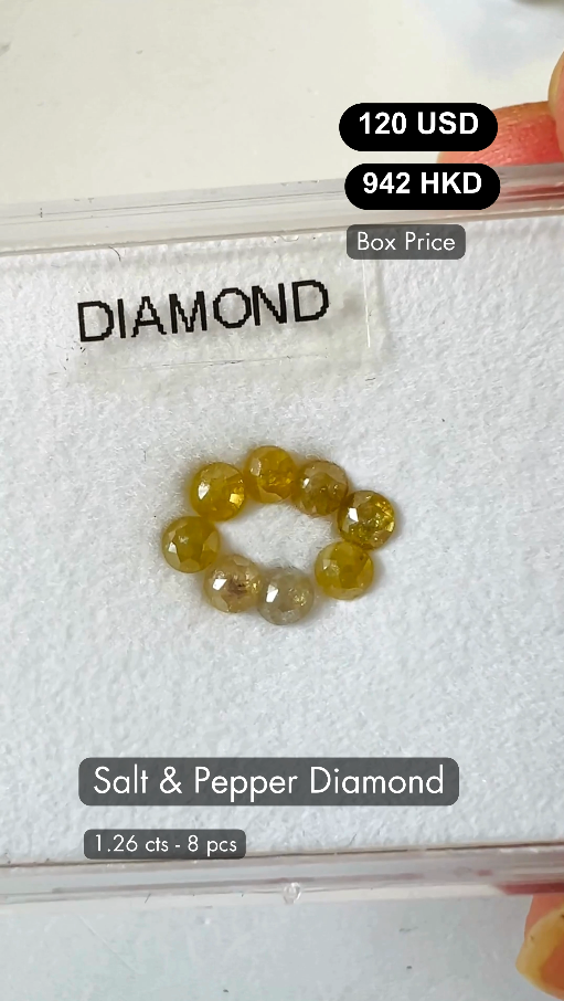 Salt & Pepper Diamond Deal (1.26 cts)