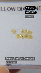 Natural Yellow Diamond Deal (0.52 cts)