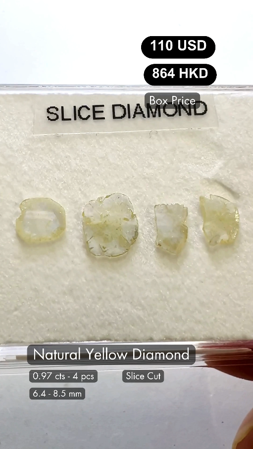 Natural Yellow Diamond Deal (0.97 cts)
