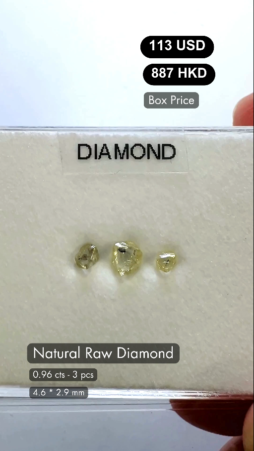 Natural Raw Diamond Deal (0.96 cts)