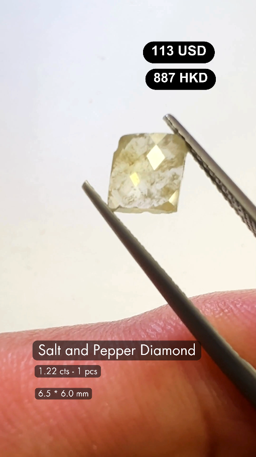Salt & Pepper Diamond Deal (1.22 cts)