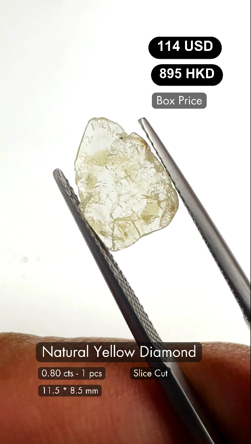 Natural Yellow Diamond Deal (0.80 cts)