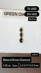 Natural Green Diamond Deal (0.26 cts)