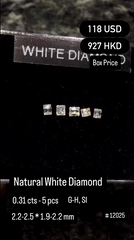 Natural White Diamond Deal (0.31 cts)
