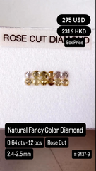 Natural Fancy Color Diamonde Deal (0.64 cts)