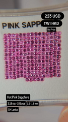 Hot Pink Sapphire Deal (3.18 cts)