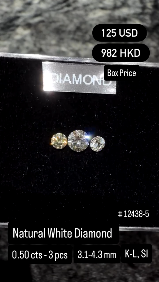 Natural White Diamond Deal (0.50 cts)