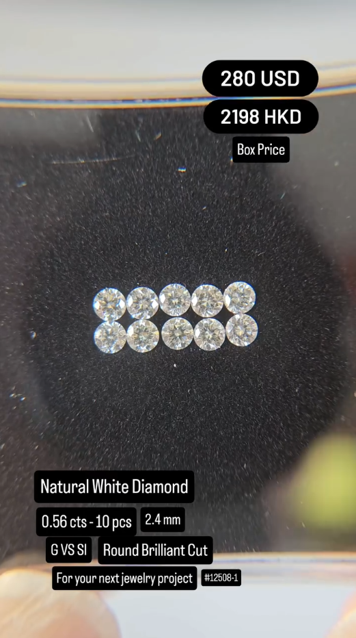 Natural White Diamond Deal (0.56 cts)