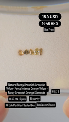 Natural Mix Color Diamond Deal (0.40 cts)