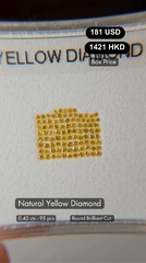 Natural Yellow Diamond Deal (0.43 cts)