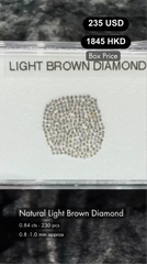 Natural Light Brown Diamond Deal (0.84 cts)