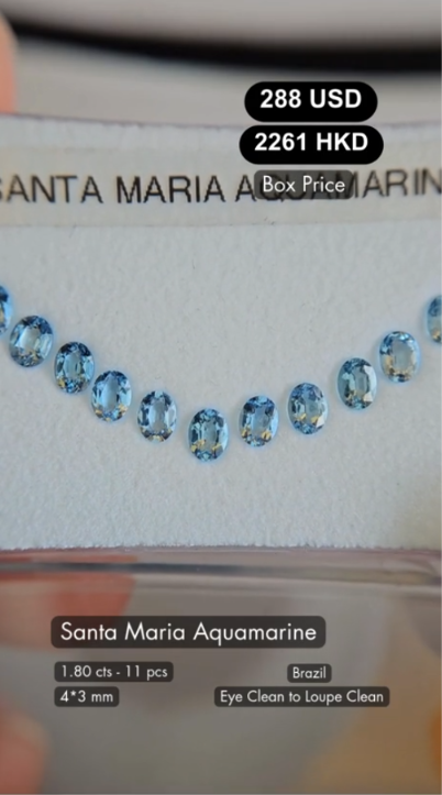 Santa Maria Aquamarine Deal (1.80 cts)